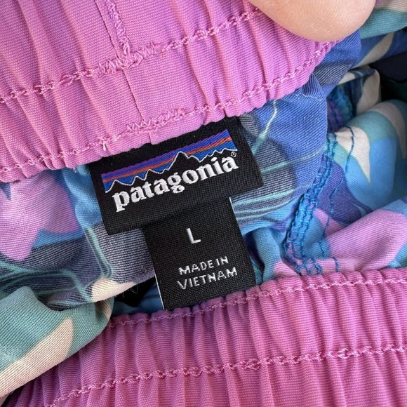 Patagonia Floral Costa Rica Baggies Shorts 3" 67087 Girl’s Size Large Unlined - Picture 5 of 7